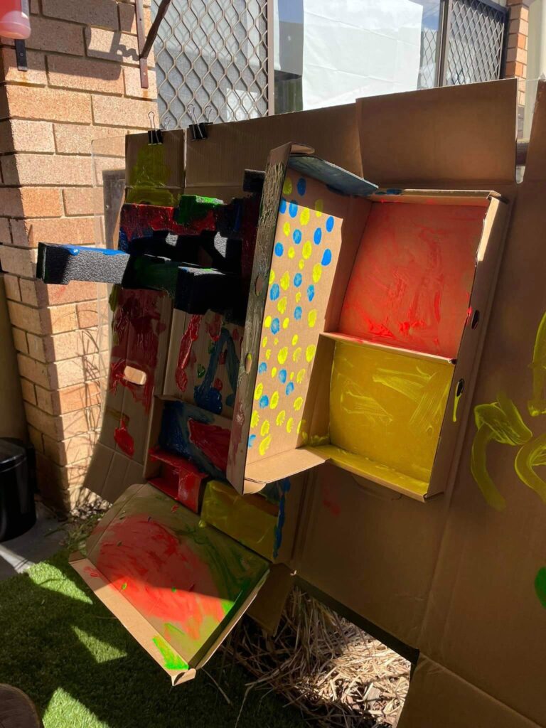 Box painting